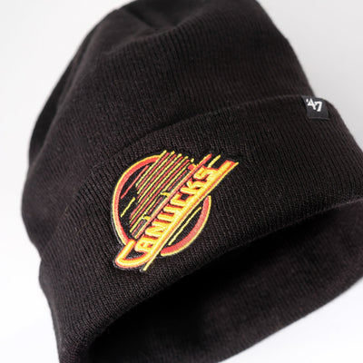 Vancouver Canucks Third Skate 47 Brand NHL Raised Cuff Knit Toque - The Hockey Shop Source For Sports