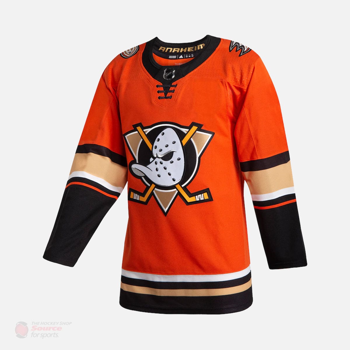 Anaheim Ducks size 50 fits like a size 52 Adidas TEAM CLASSICS NHL Hockey  Jersey