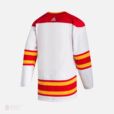Calgary Flames Away Adidas Authentic Senior Jersey