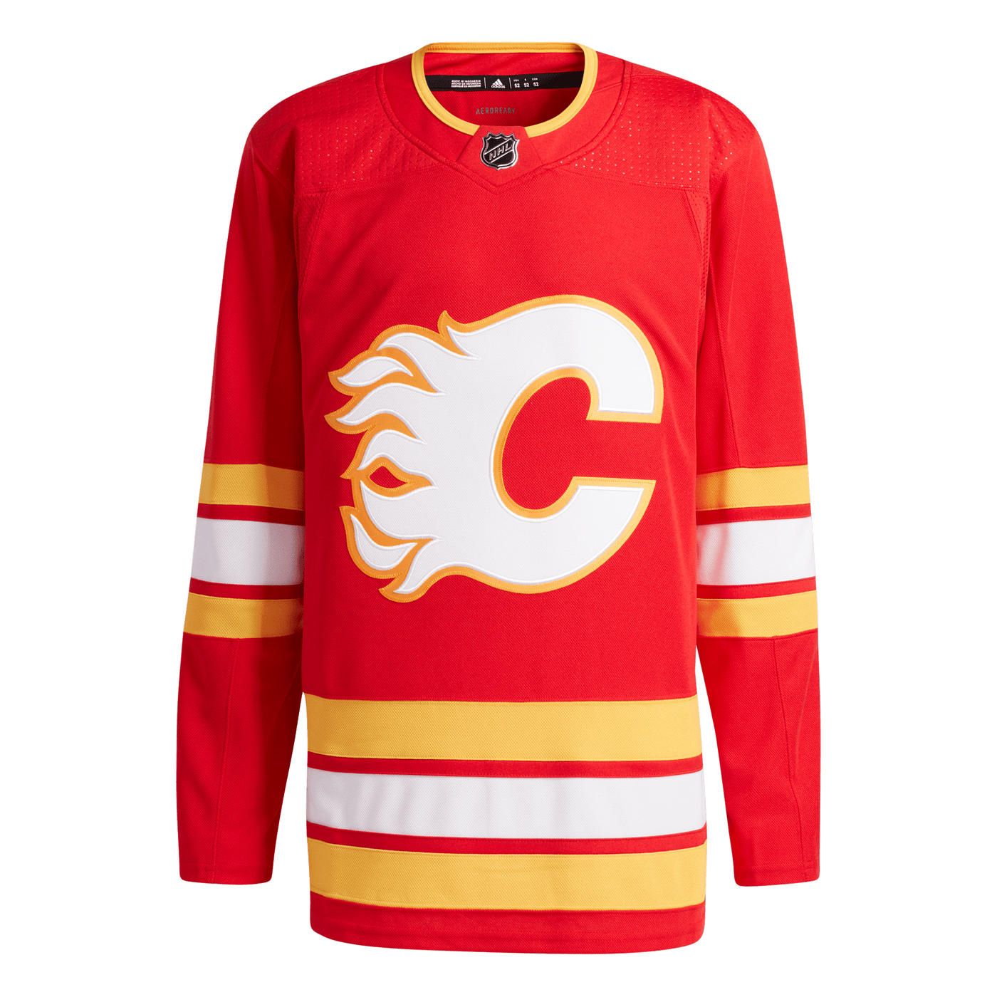 Calgary Flames Home Adidas Authentic Senior Jersey