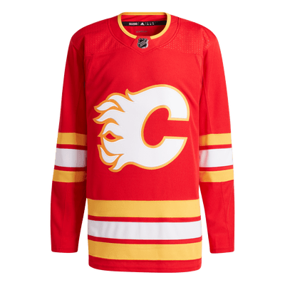 Calgary Flames Home Adidas Authentic Senior Jersey