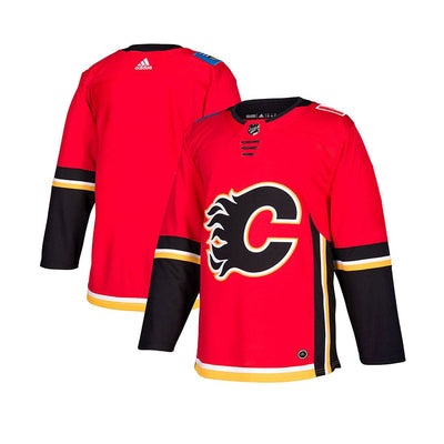 Calgary Flames Home Adidas Authentic Senior Jersey