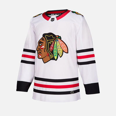 Chicago Blackhawks Away Adidas Authentic Senior Jersey