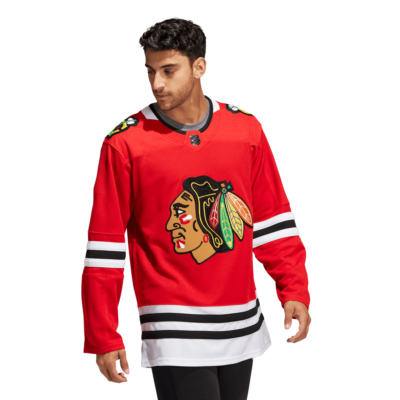 Chicago Blackhawks Home Adidas PrimeGreen Senior Jersey