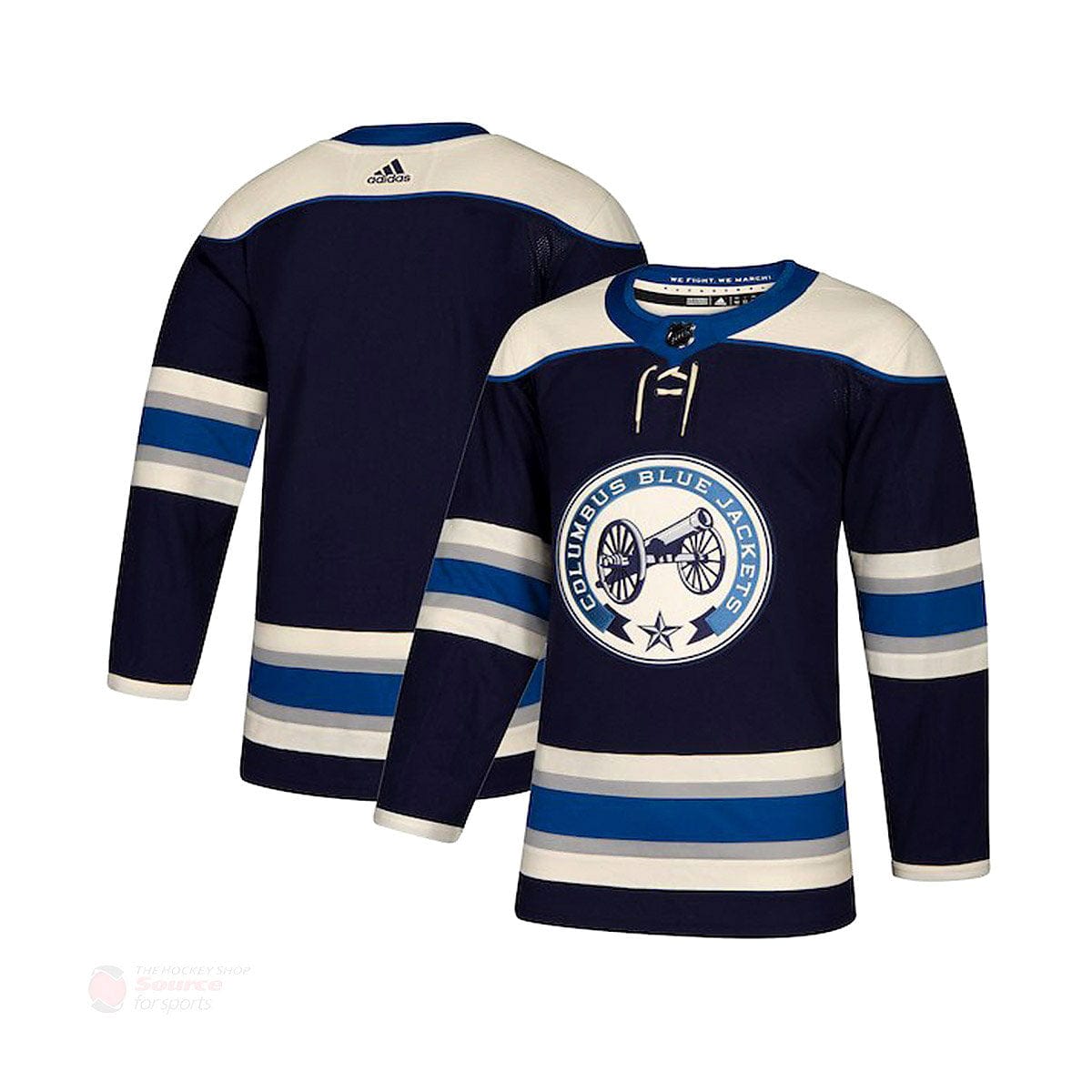 Columbus Blue Jackets Alternate Adidas Authentic Senior Jersey