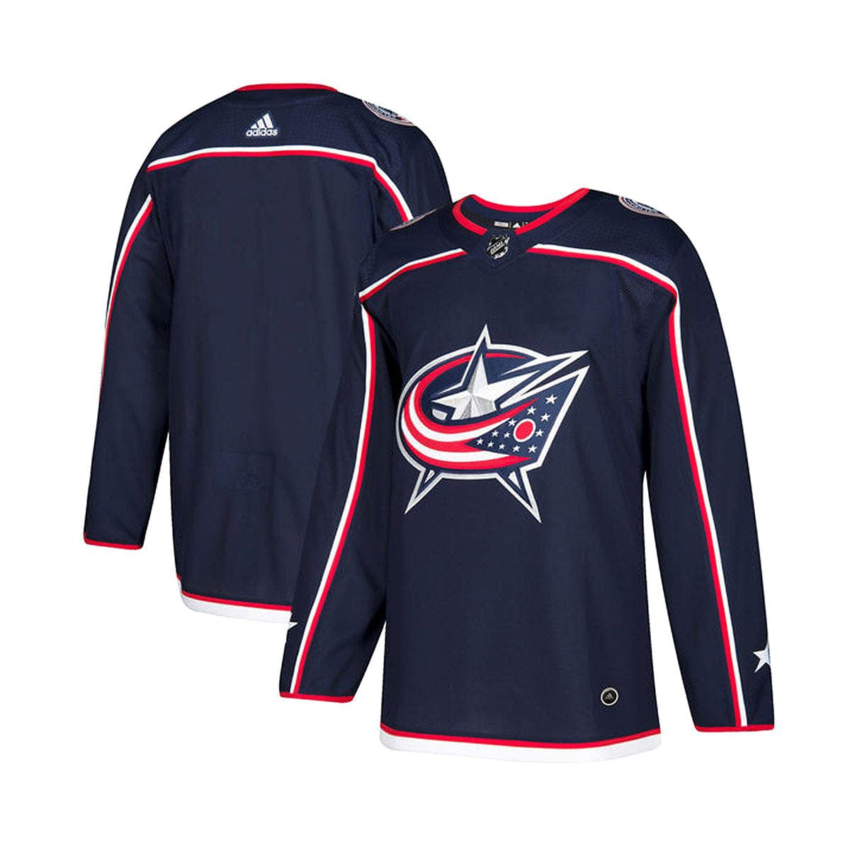 Columbus Blue Jackets Home Adidas Authentic Senior Jersey
