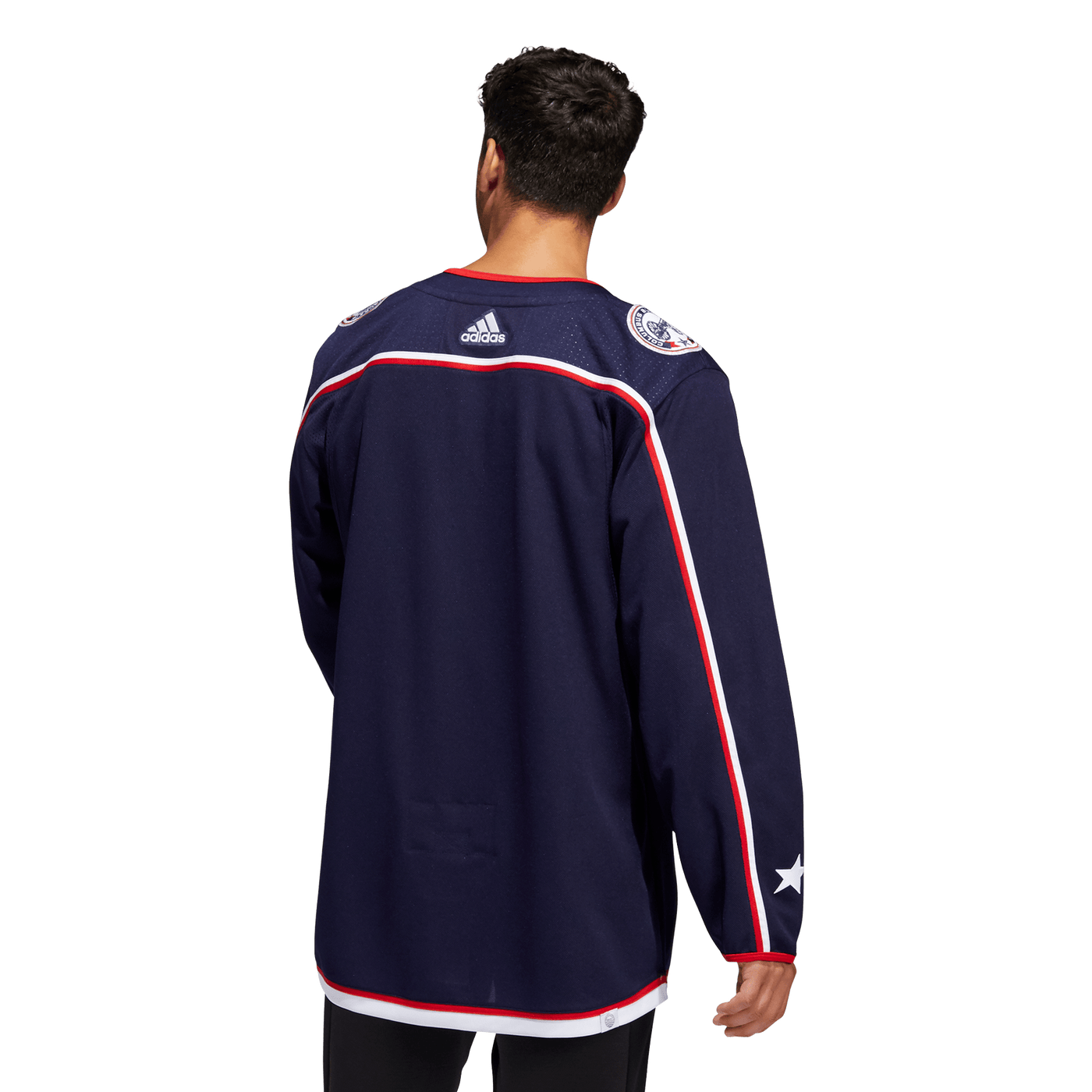 Columbus Blue Jackets Home Adidas PrimeGreen Senior Jersey