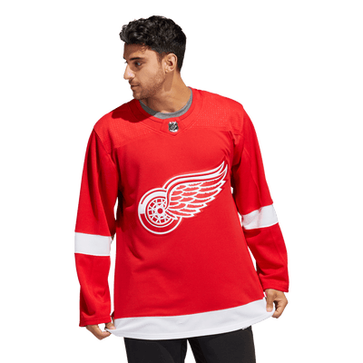 Detroit Red Wings Home Adidas PrimeGreen Senior Jersey