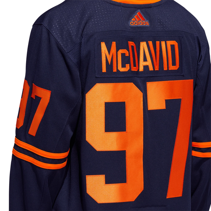 Edmonton Oilers Alternate Adidas PrimeGreen Senior Jersey Connor McD