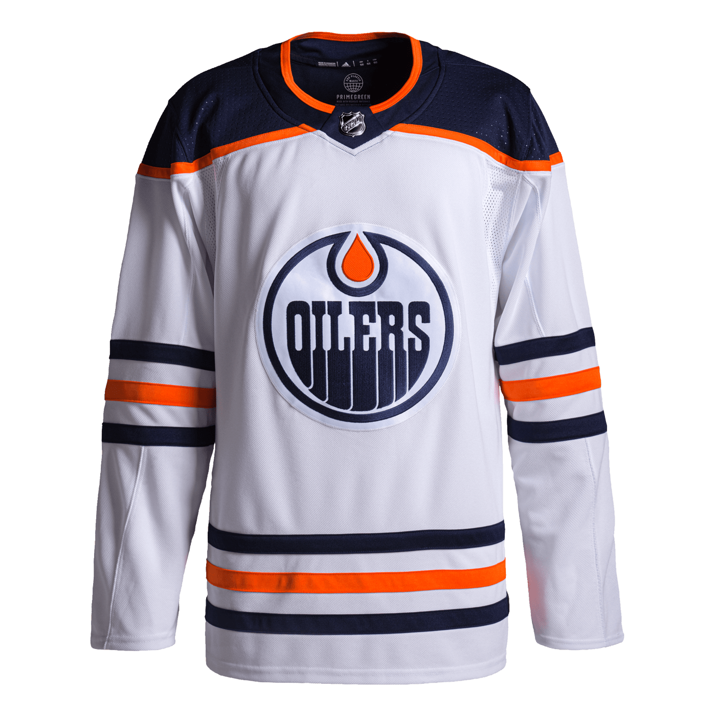Edmonton Oilers Away Adidas PrimeGreen Senior Jersey