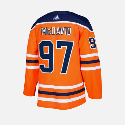 Edmonton Oilers Home Adidas Authentic Senior Jersey - Connor McDavid