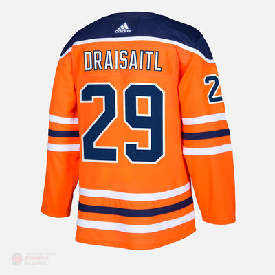 Edmonton Oilers Home Adidas Authentic Senior Jersey - Leon Draisaitl