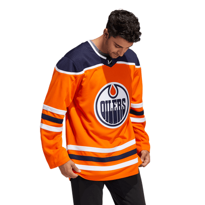 Edmonton Oilers Home Adidas PrimeGreen Senior Jersey