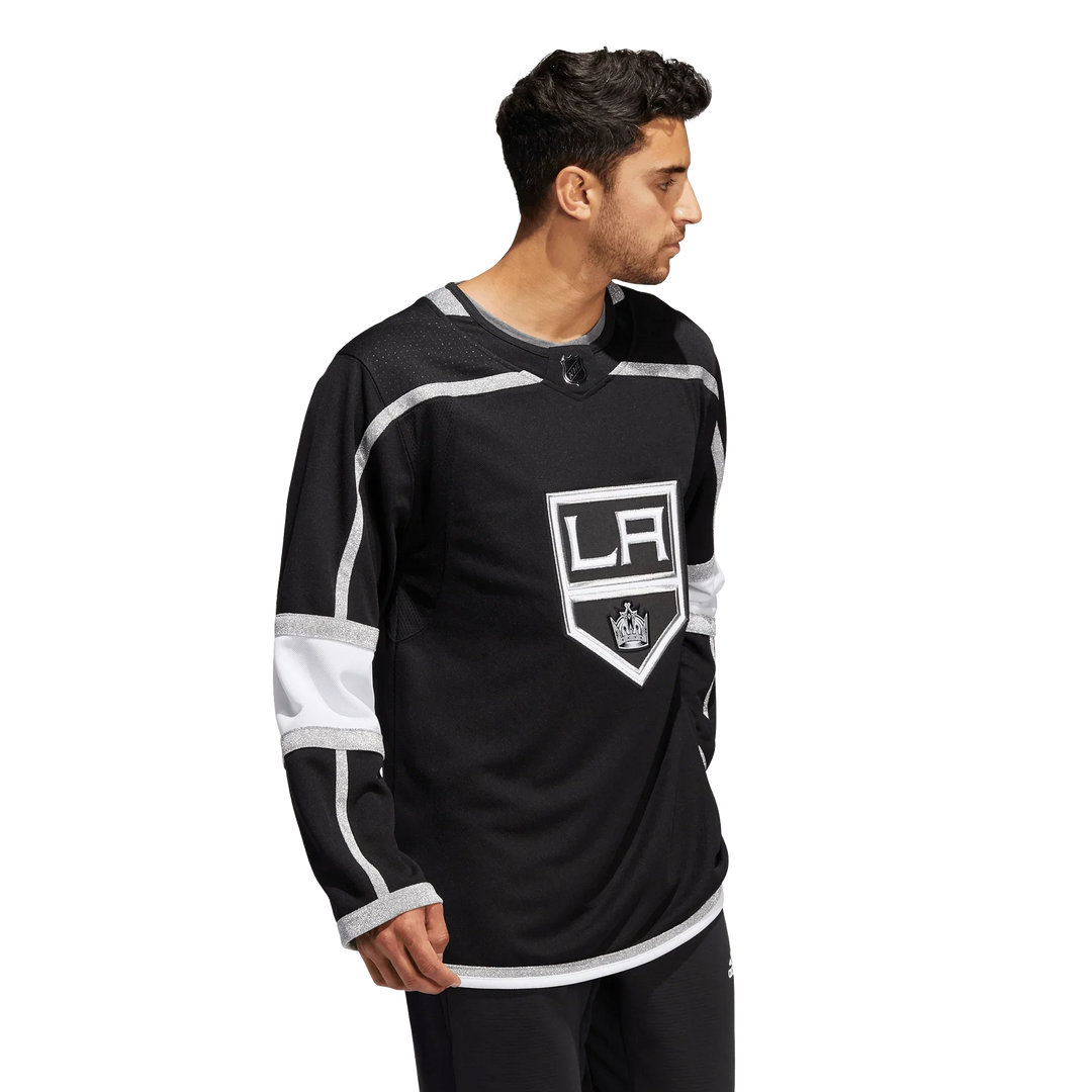 Los Angeles Kings Home Adidas PrimeGreen Senior Jersey