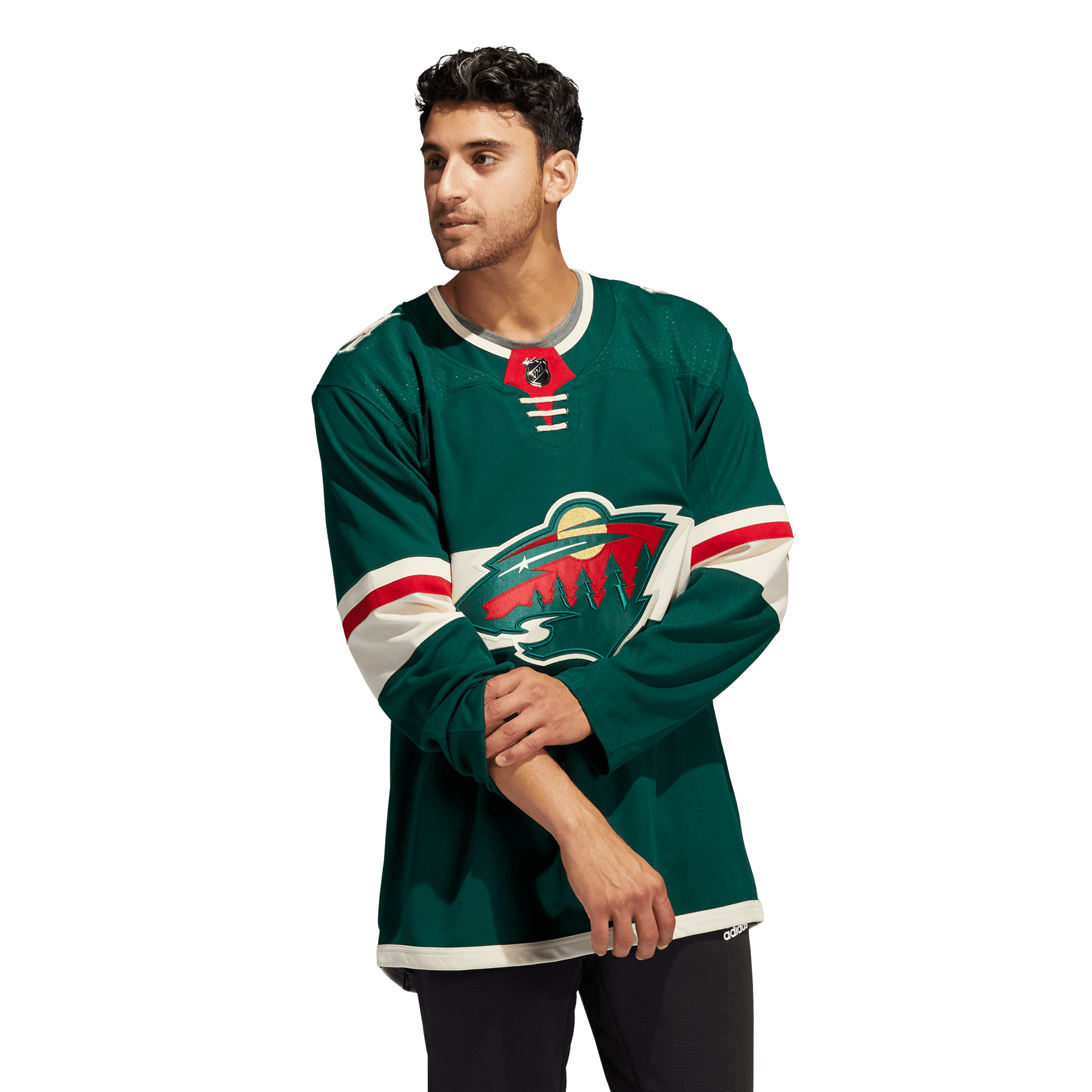 Minnesota Wild Home Adidas PrimeGreen Senior Jersey