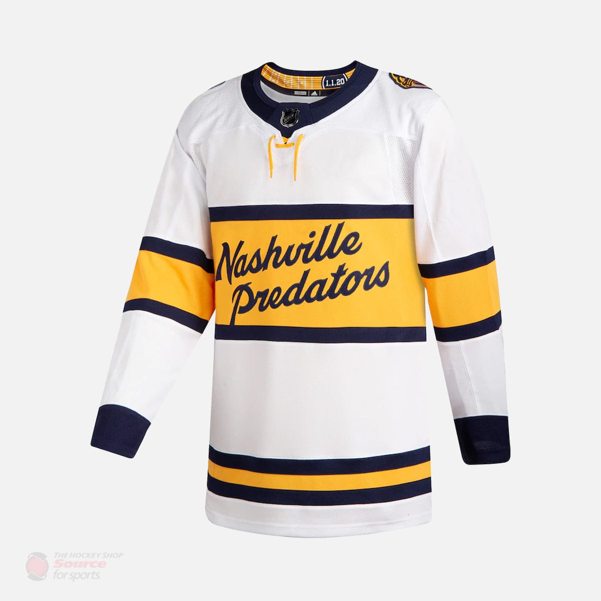 Nashville Predators Authentic Inaugural Season Bauer Jersey Size 54 |  SidelineSwap