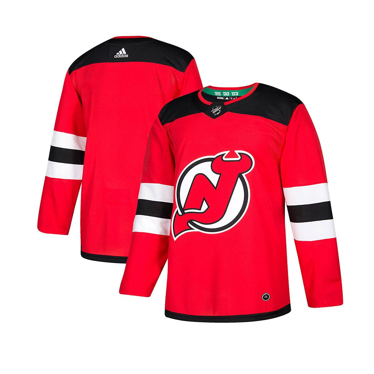 New Jersey Devils Home Adidas Authentic Senior Jersey