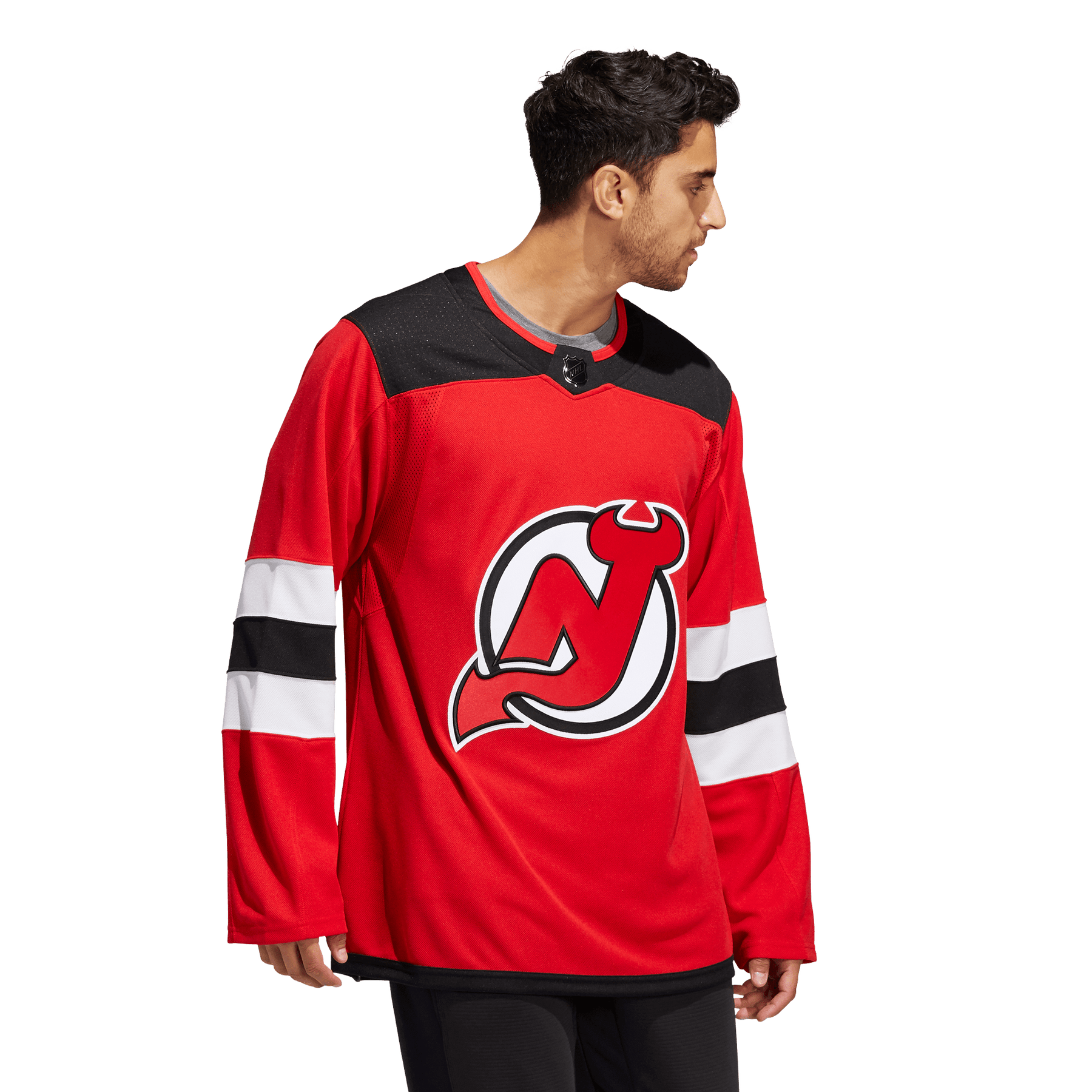 Customizable New Jersey Devils Adidas Primegreen Authentic NHL Hockey Jersey Third Alternate / S/46