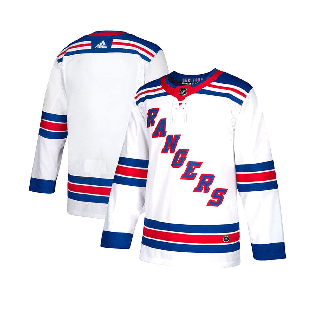 New York Rangers Away Adidas Authentic Senior Jersey