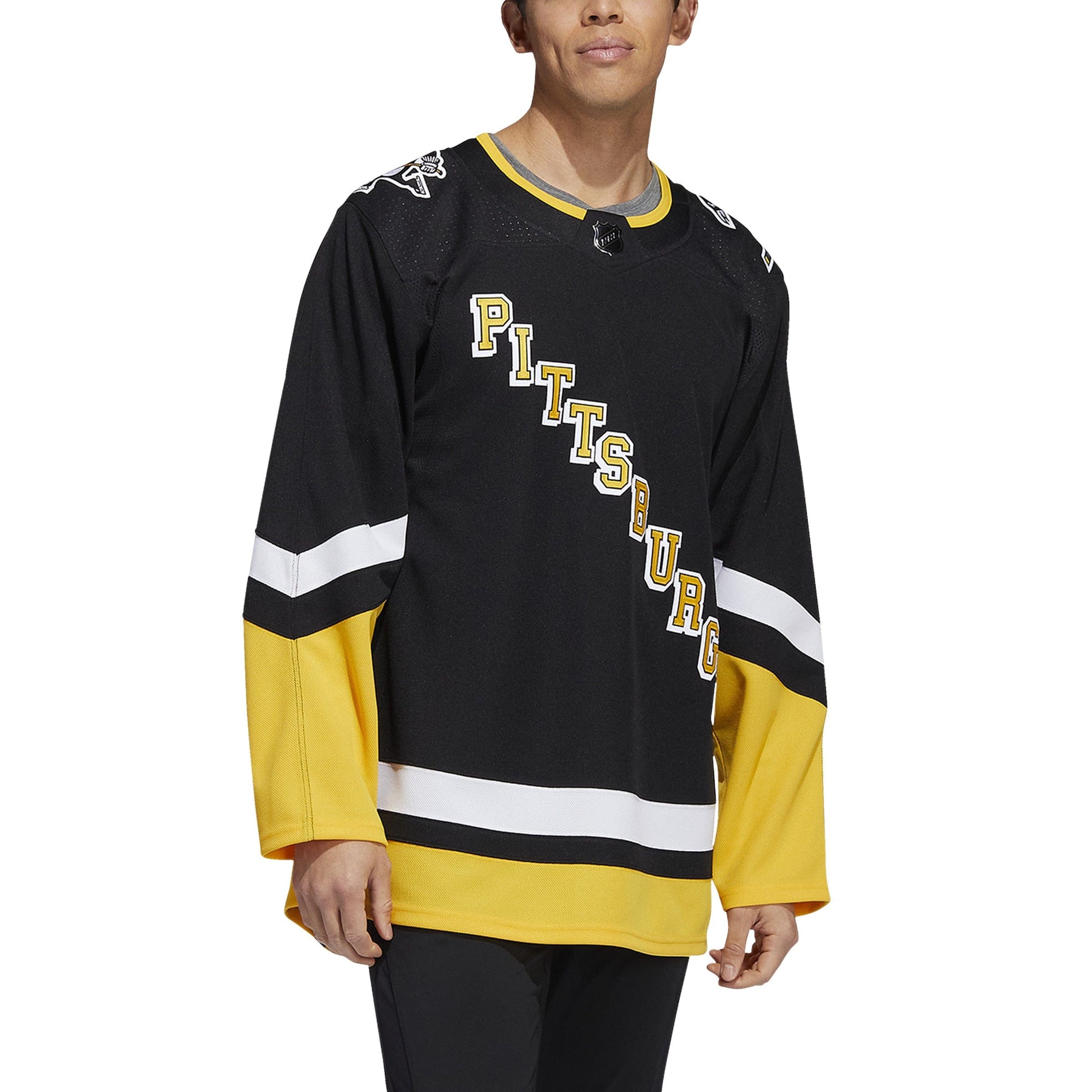 Adidas PrimeGreen Reverse Retro Senior Jersey - Pittsburgh Penguins