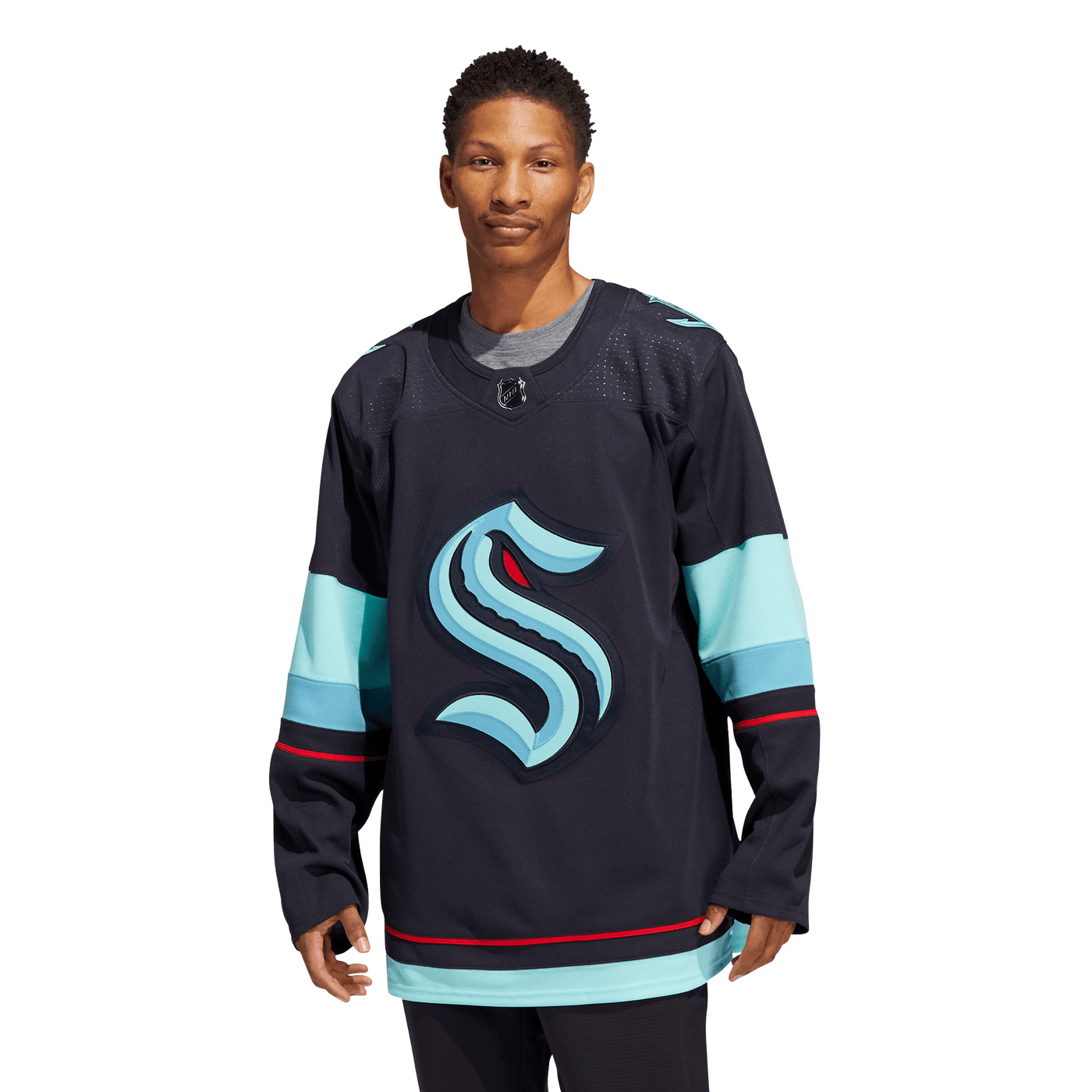 Seattle Kraken Home Adidas PrimeGreen Senior Jersey