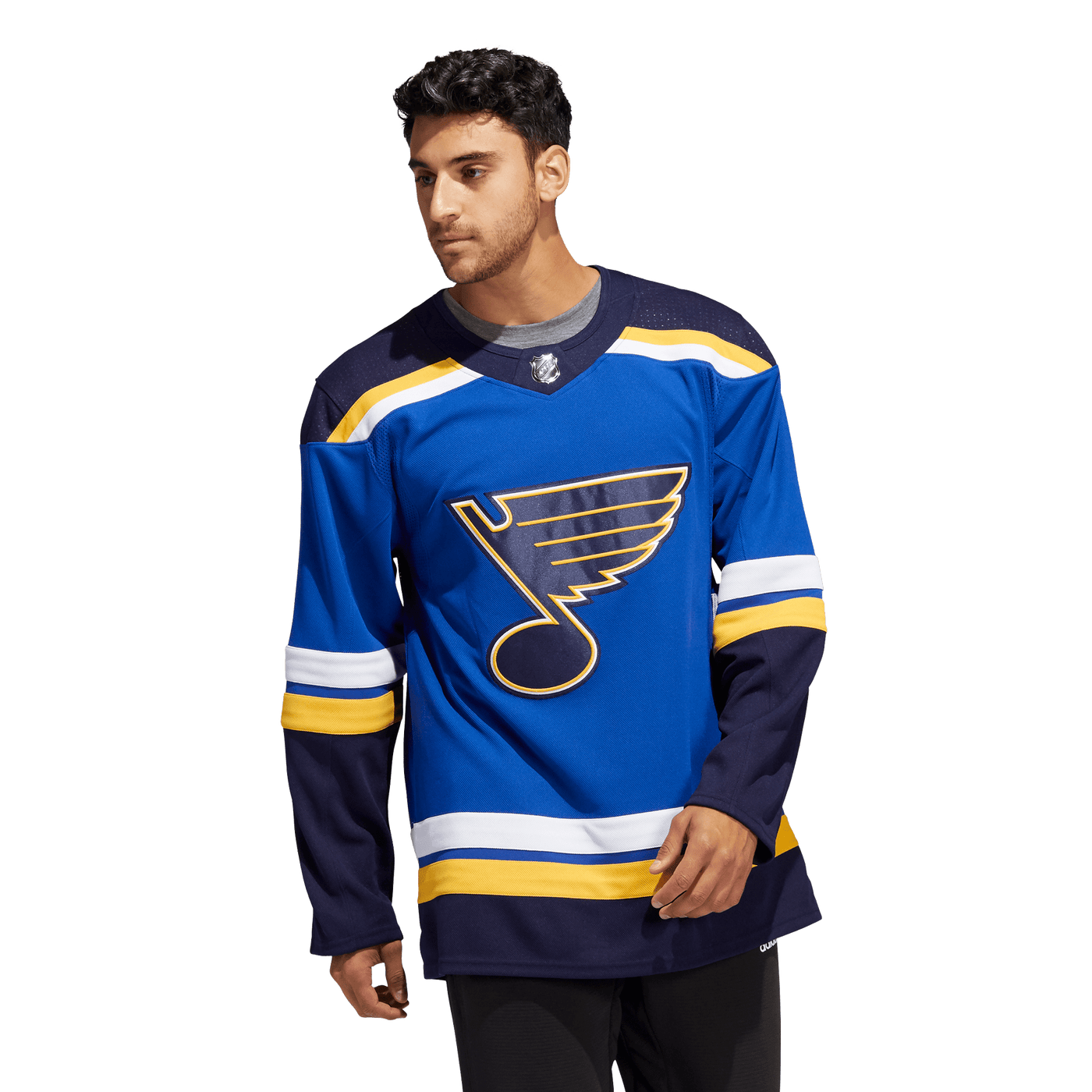 St. Louis Blues Home Adidas PrimeGreen Senior Jersey