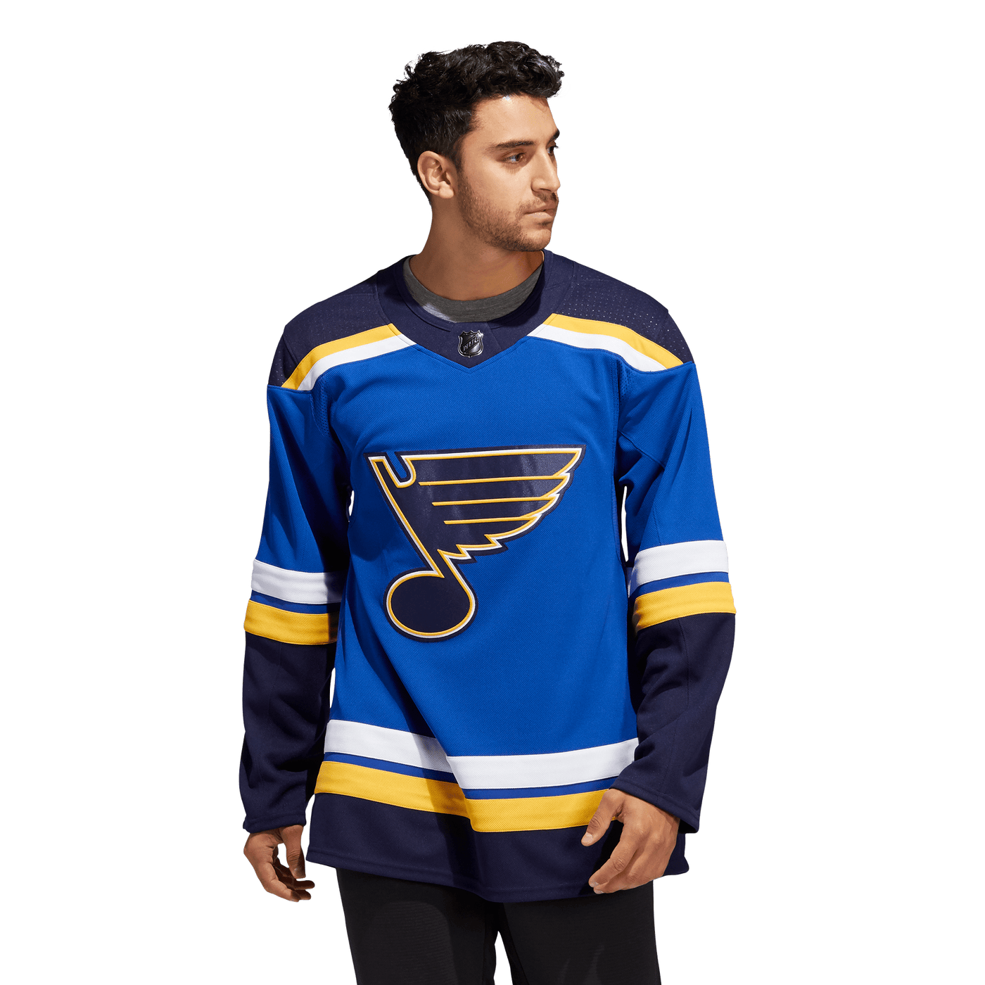 St. Louis Blues Home Adidas PrimeGreen Senior Jersey