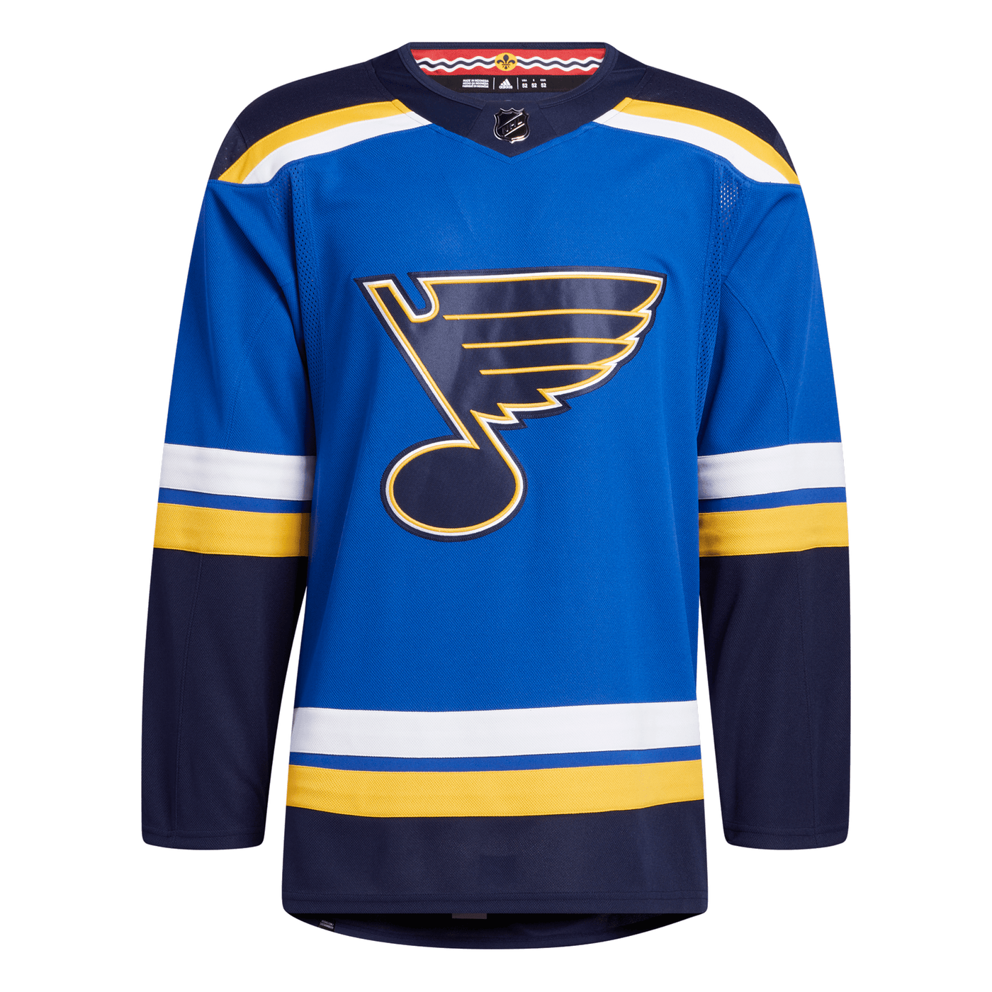 Adidas Aeroready Authentic St. Louis Blues Home Jersey Size 50