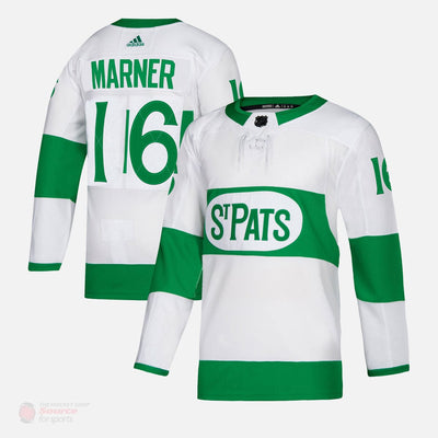 Toronto Maple Leafs 'St. Pats' Adidas Authentic Senior Jersey - Mitch Marner