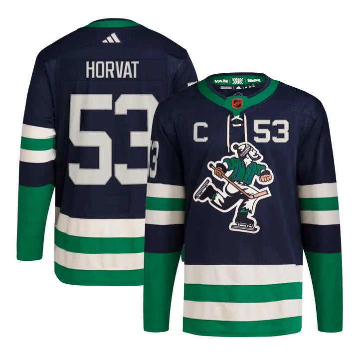 Vancouver Canucks Adidas PrimeGreen Reverse Retro Senior Jersey Bo H