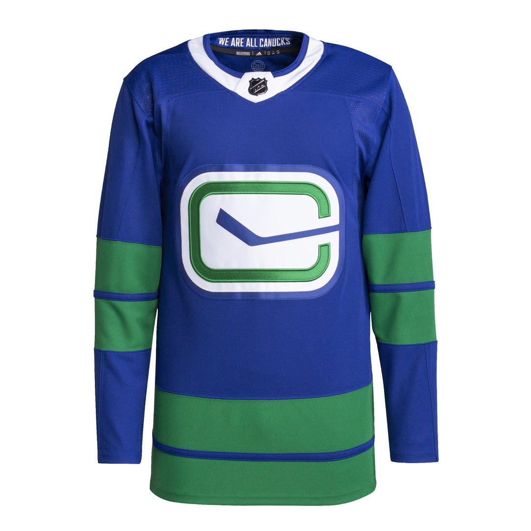 Nhl Canucks 50 Year Jersey Unsigned Vancouver Canucks Quinn Hughes