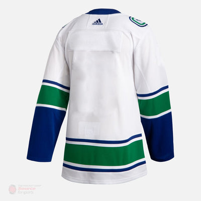 Vancouver Canucks Away Adidas Authentic Senior Jersey