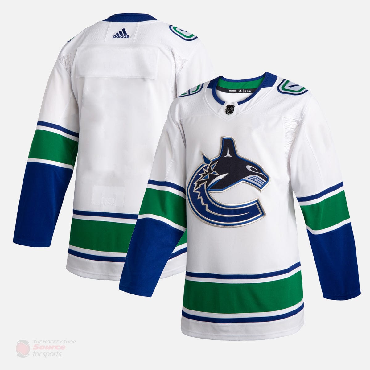 Vancouver Canucks Away Adidas Authentic Senior Jersey