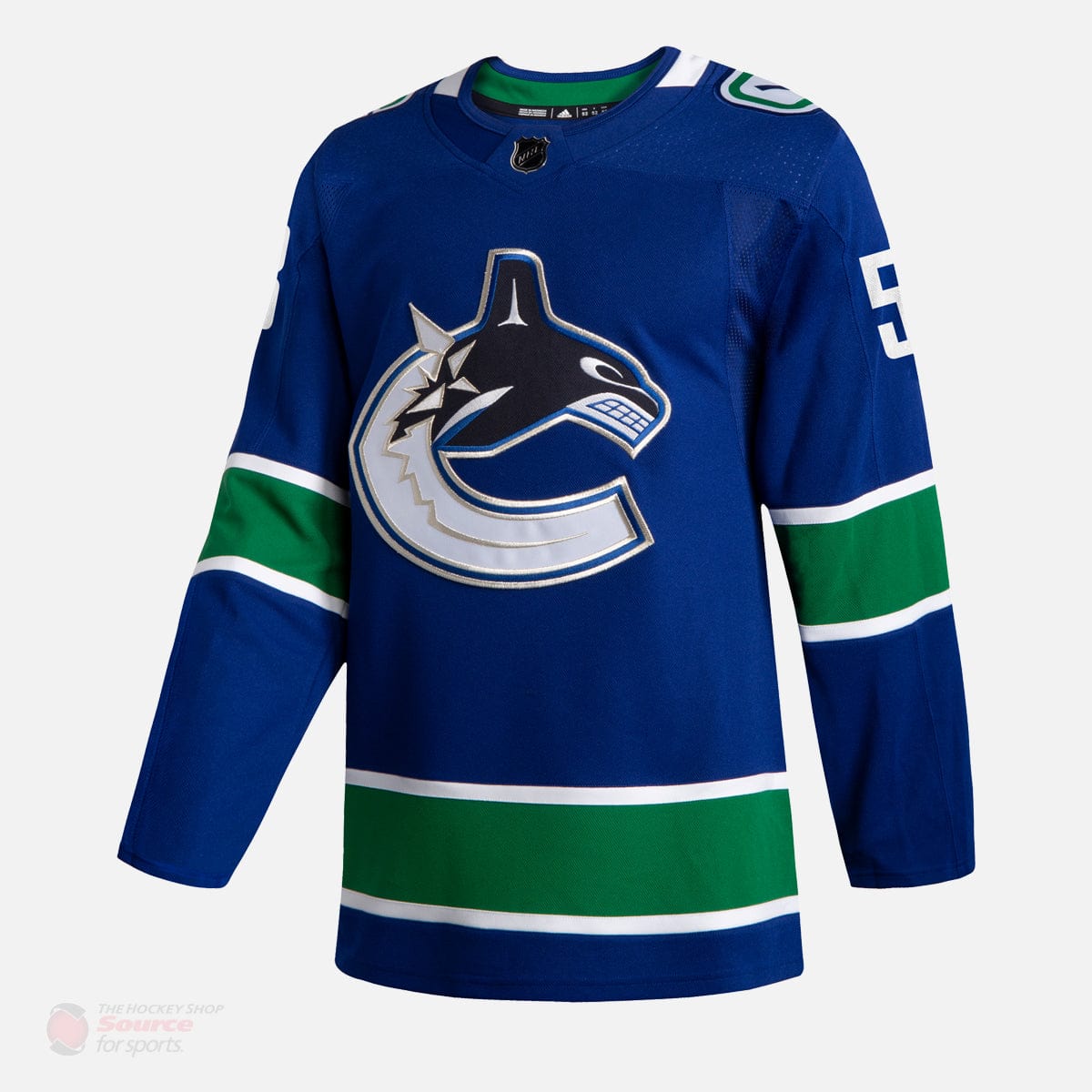 Vancouver Canucks Home Adidas Authentic Senior Jersey - Bo Horvat