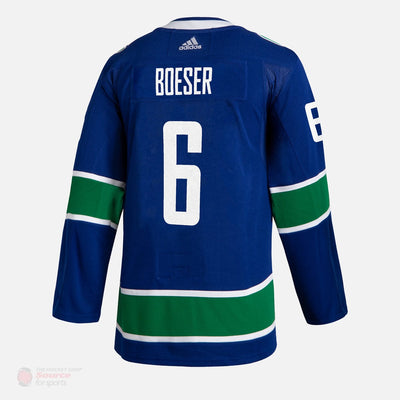 Vancouver Canucks Home Adidas Authentic Senior Jersey - Brock Boeser
