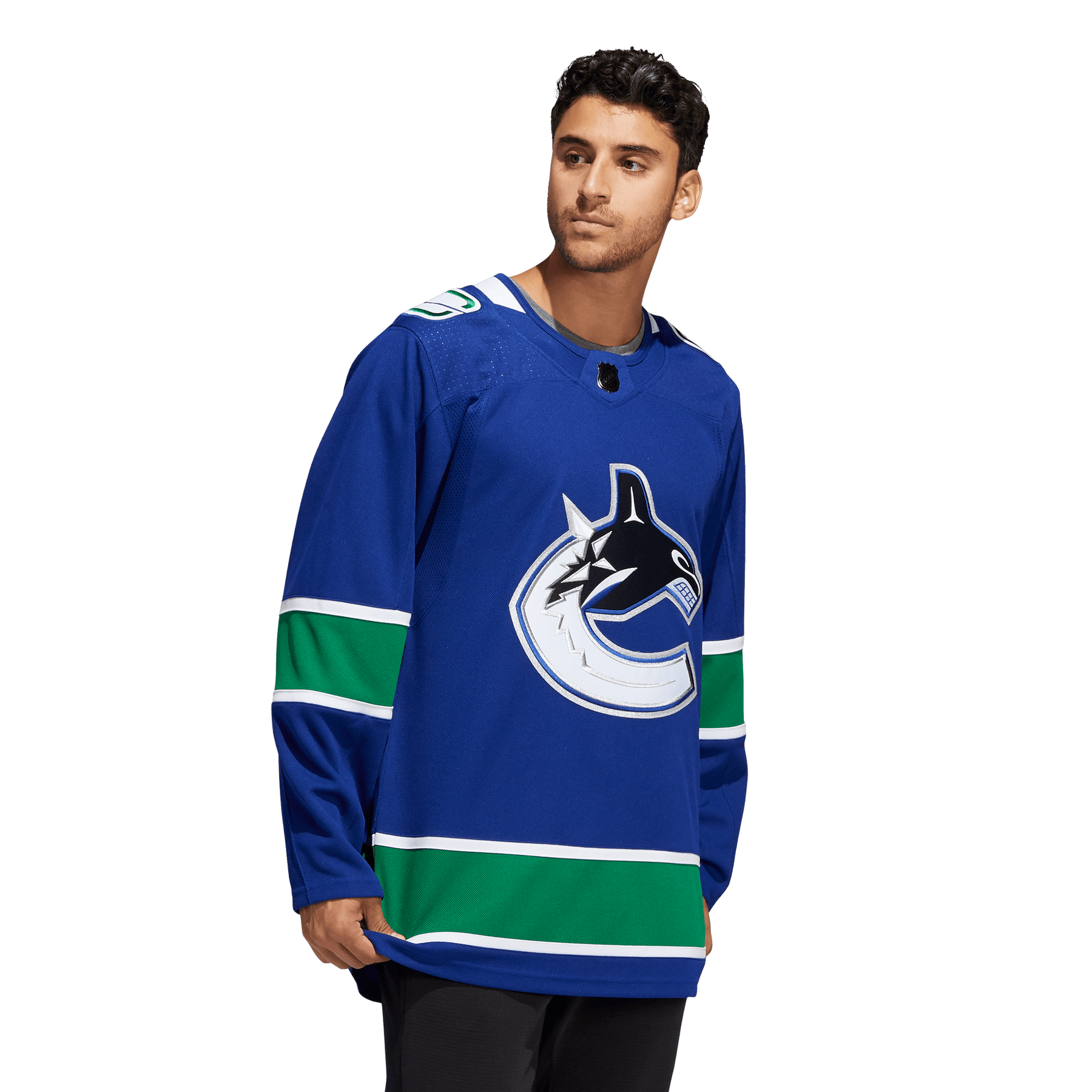 Vancouver Canucks Home Adidas PrimeGreen Senior Jersey