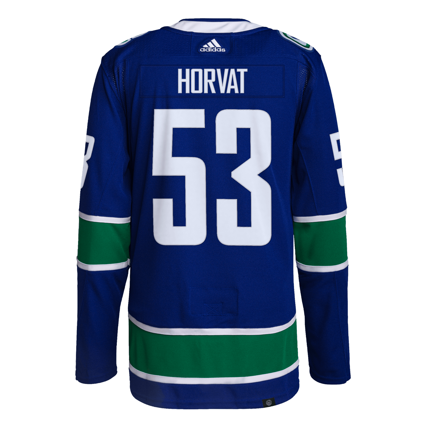 Vancouver Canucks Home Adidas PrimeGreen Senior Jersey - Bo Horvat