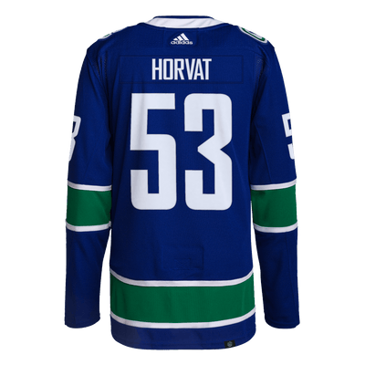 Vancouver Canucks Home Adidas PrimeGreen Senior Jersey - Bo Horvat