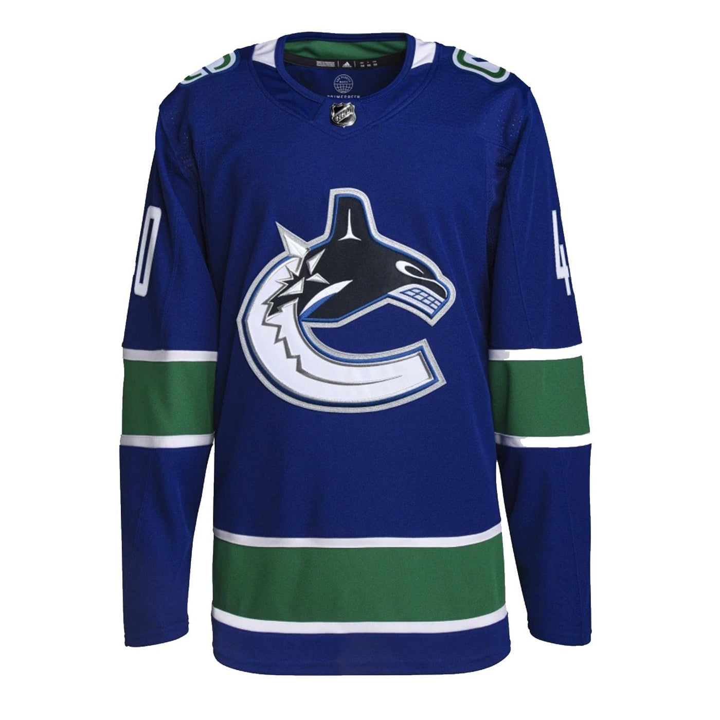 Vancouver Canucks Home Adidas PrimeGreen Senior Jersey - Elias Pettersson - The Hockey Shop Source For Sports
