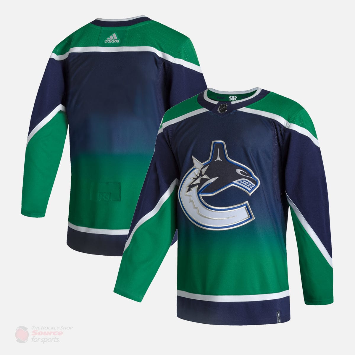 Custom Name & Number NHL Vancouver Canucks Reverse Retro Alternate