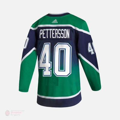 Vancouver Canucks Reverse Retro Adidas Authentic Senior Jersey - Elias Pettersson
