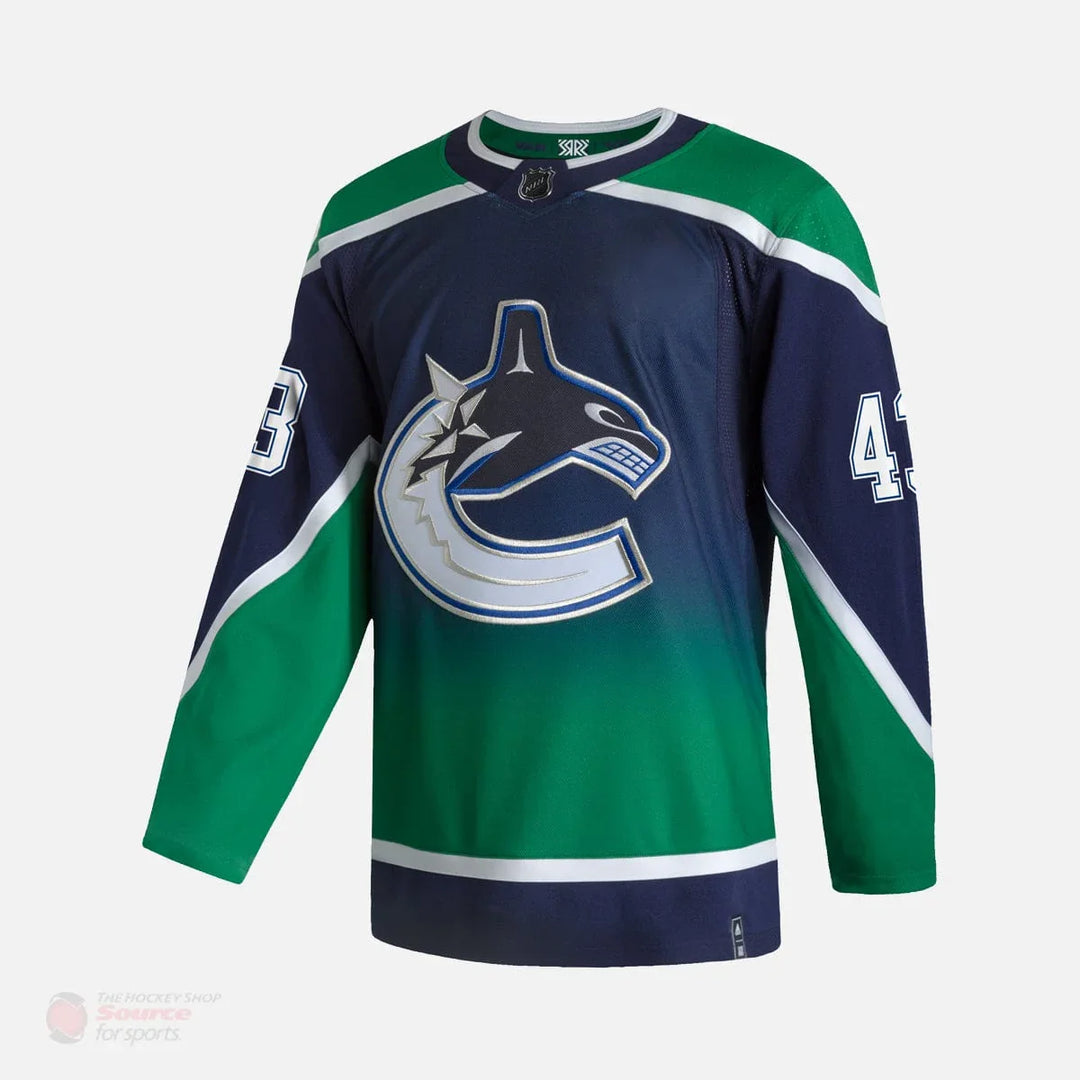 Vancouver Canucks Reverse Retro Adidas Authentic Senior Jersey Quinn