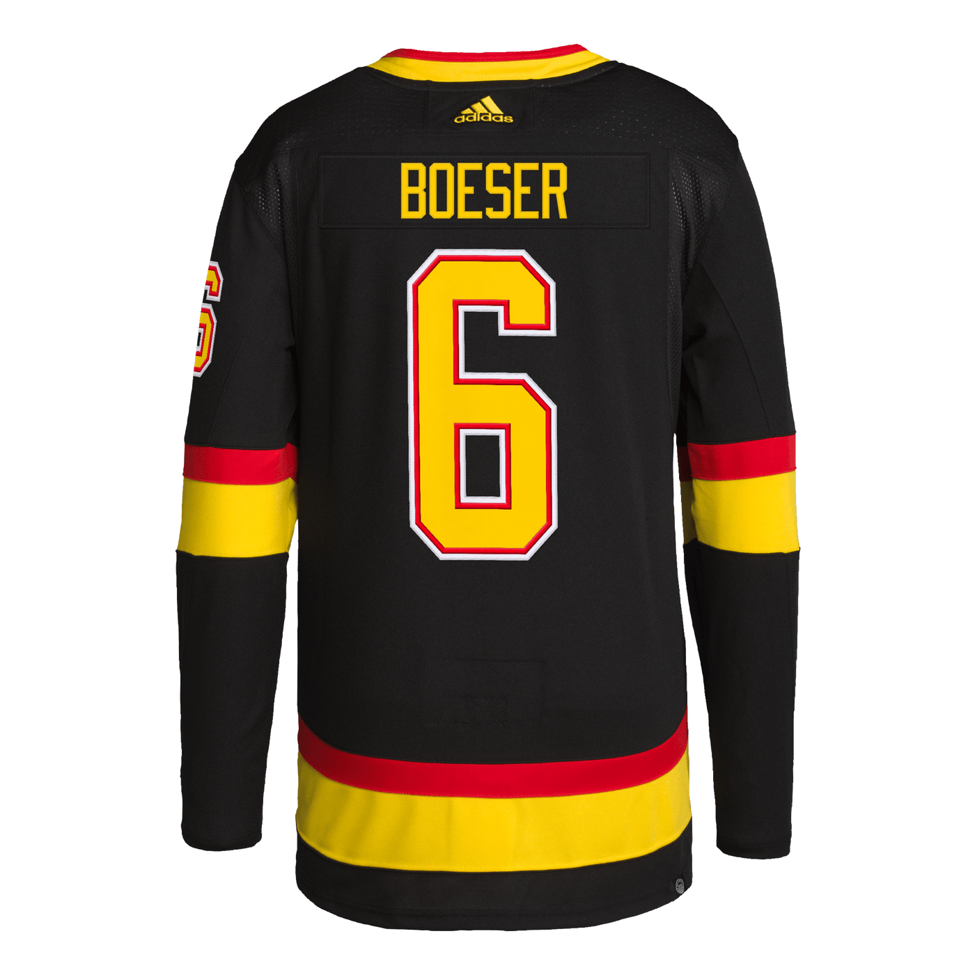 Vancouver Canucks Skate Adidas PrimeGreen Senior Jersey Brock Boeser
