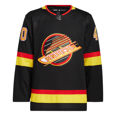 Vancouver Canucks Skate Adidas PrimeGreen Senior Jersey - Elias Pettersson