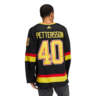 Vancouver Canucks Skate Adidas PrimeGreen Senior Jersey - Elias Pettersson