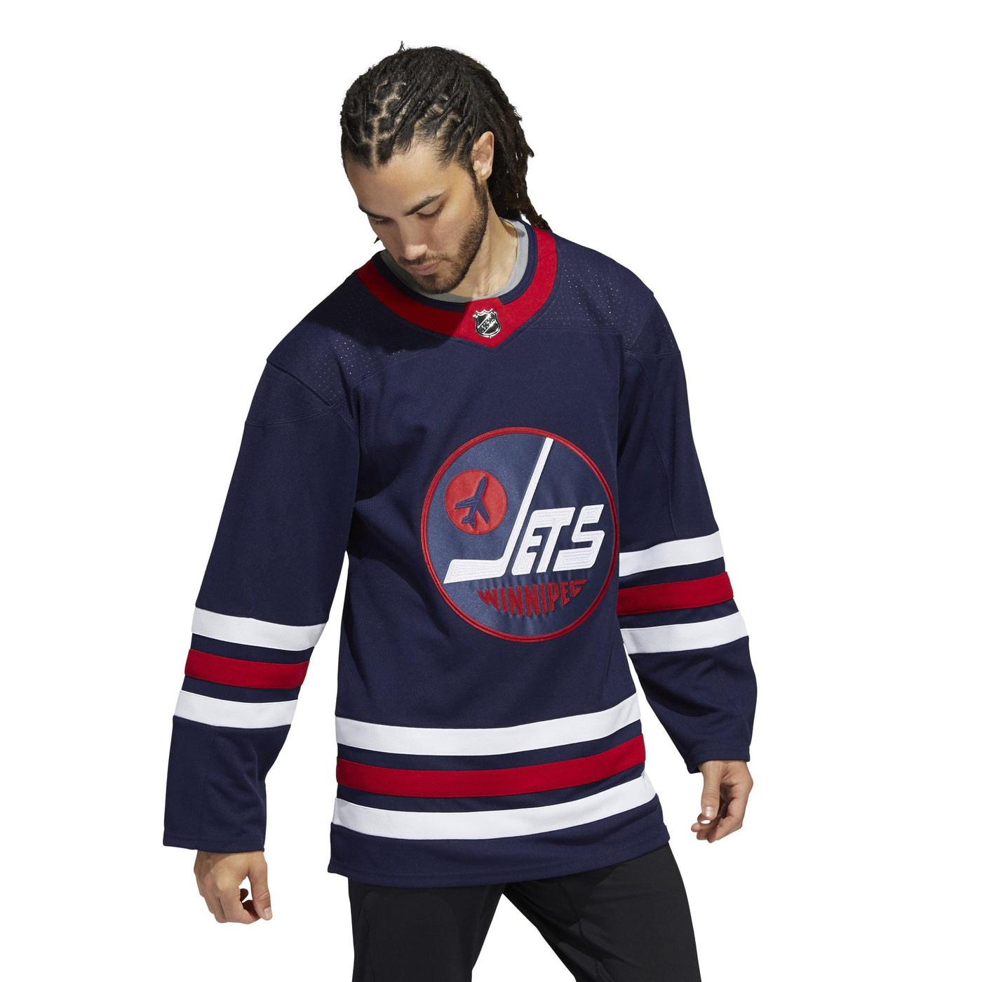 Winnipeg Jets Alternate Home Adidas PrimeGreen Senior Jersey - The Hockey Shop Source For Sports
