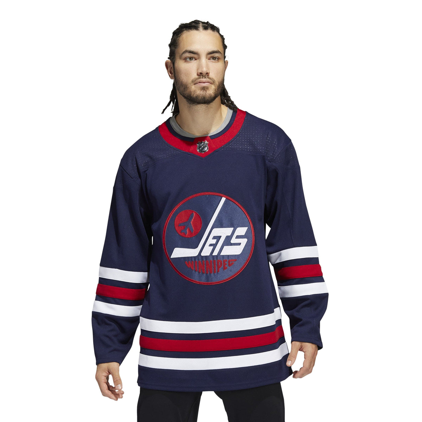 Winnipeg Jets Alternate Home Adidas PrimeGreen Senior Jersey - The Hockey Shop Source For Sports
