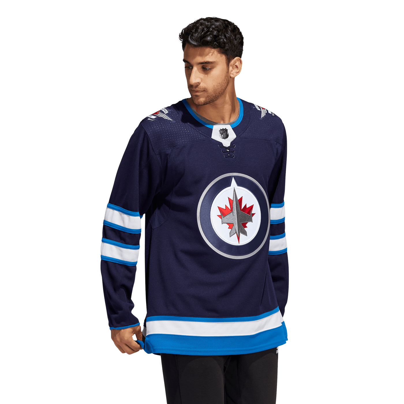 Winnipeg Jets Adidas Primegreen Authentic NHL Hockey Jersey / Home / S/46