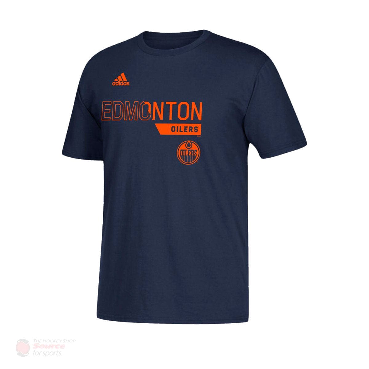 Edmonton Oilers Adidas Locker Division Mens Shirt