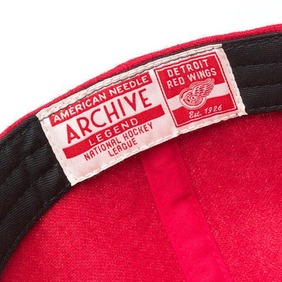 American Needle NHL Vintage Archived Legend Adjustable Hat - DT RED WINGS VINTAGE ARCHIVE LEGEND - The Hockey Shop Source For Sports